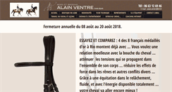 Desktop Screenshot of mors-alain-ventre.com